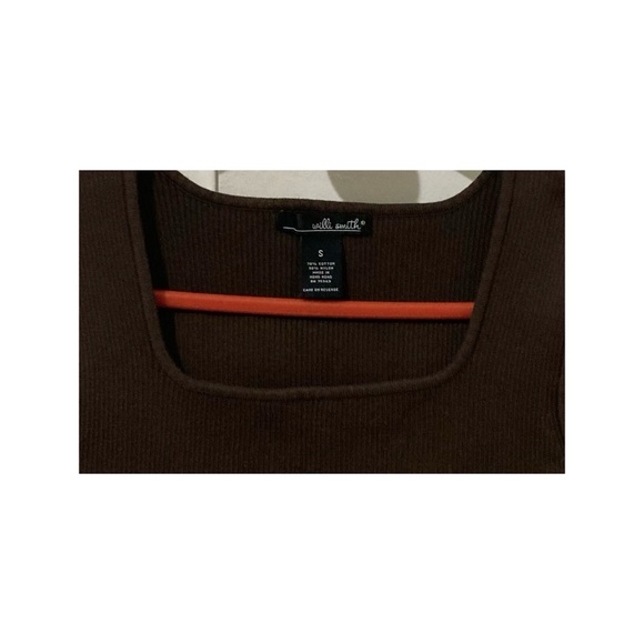 squareneck rib tank top - Picture 2 of 2